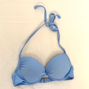 Baby Blue Push-Up Bikini Top